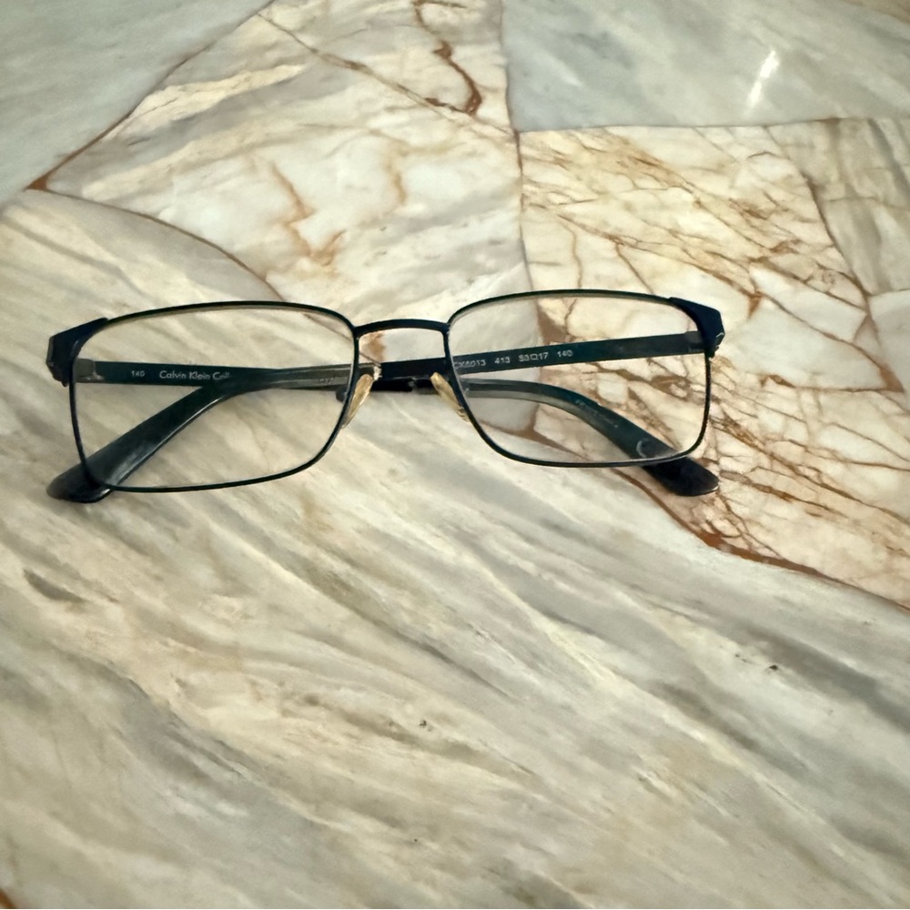 Calvin Klein Collection Rectangular Eyeglasses Fr… - image 1